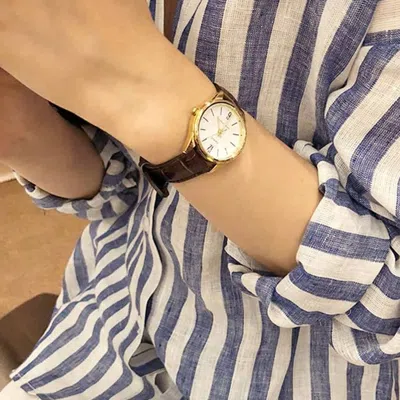 Casio Quartz Waterproof Brown Analog