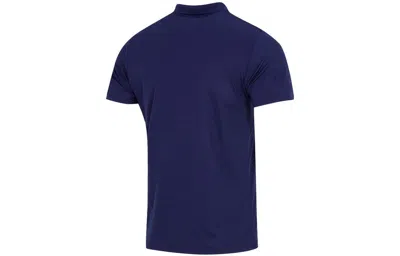 Puma Performance Polo Shirt 'navy' In Blue