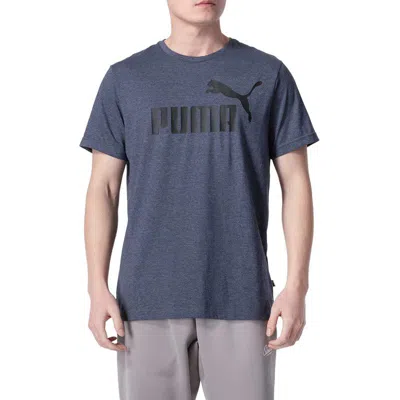 Puma Essentials Heather T-shirt 'blue'