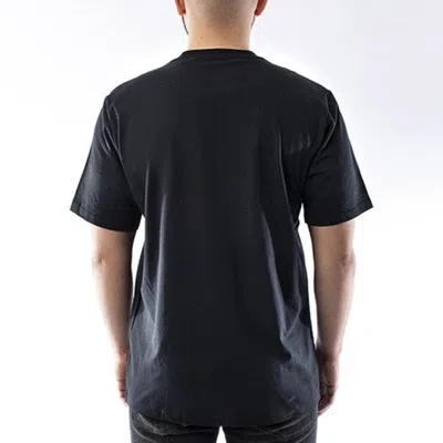 Converse Alphabet Logo Printing Round Neck Short Sleeve Black