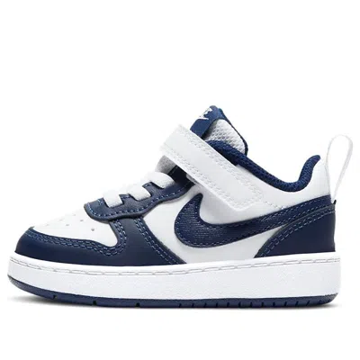 Nike (td)  Court Borough Low 2 'white Signal Blue'
