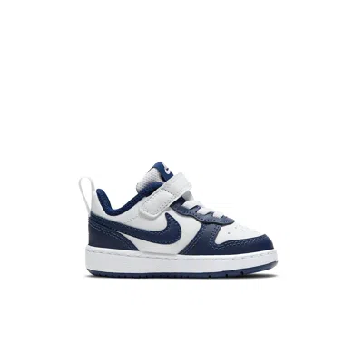 Nike (td)  Court Borough Low 2 'white Signal Blue'