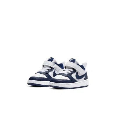 Nike (td)  Court Borough Low 2 'white Signal Blue'