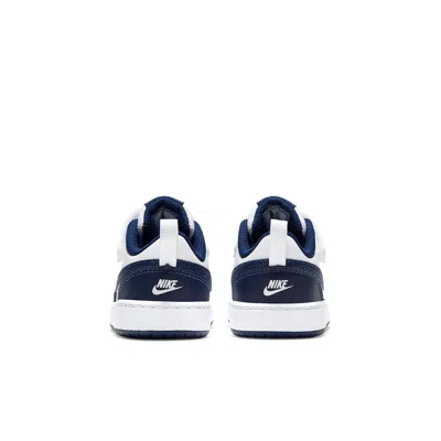 Nike (td)  Court Borough Low 2 'white Signal Blue'