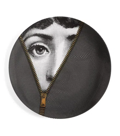 Fornasetti Tema E Variazioni No. 401 Wall Plate In Multi