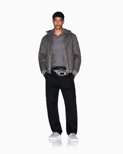 Armani Exchange Polo Shirts In Gray