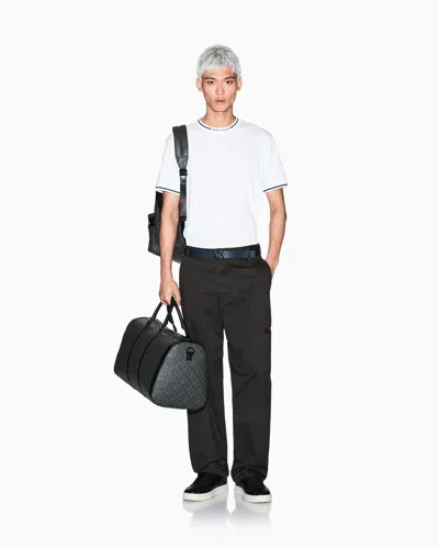 Armani Exchange Regular Fit T-shirts In White