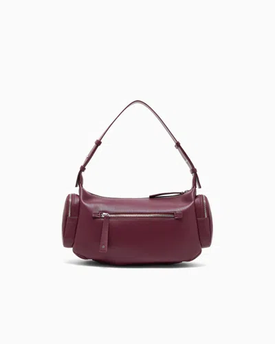 Armani Exchange Large Shoulder Bag With Side Pockets