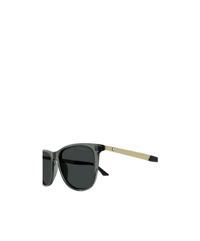 Montblanc Eyewear Square Frame Sunglasses