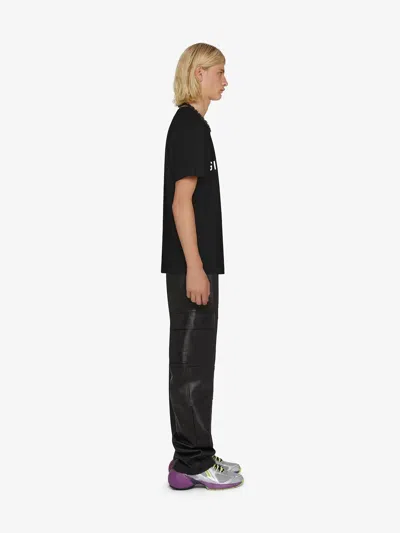 Givenchy 4g Lock Slim Fit T-shirt In Black