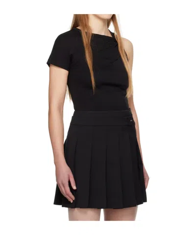 Juunj Beaded T-shirt In Black
