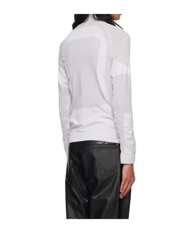 Misbhv Embroidered Logo Print Sport T-shirt In White