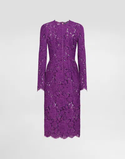Dolce & Gabbana Cordonetto Lace Sheath Dress