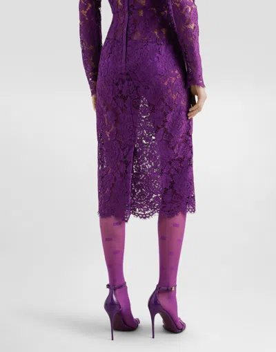 Dolce & Gabbana Cordonetto Lace Sheath Dress