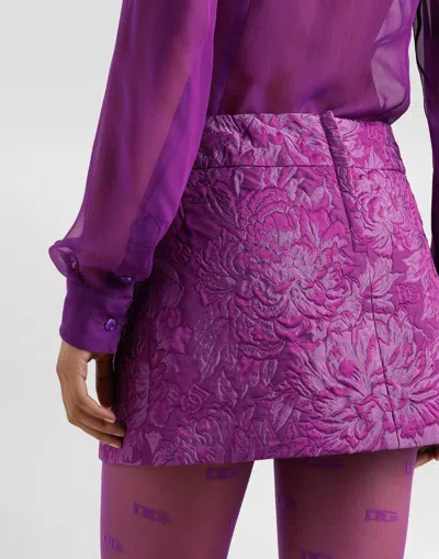 Dolce & Gabbana Brocade Miniskirt