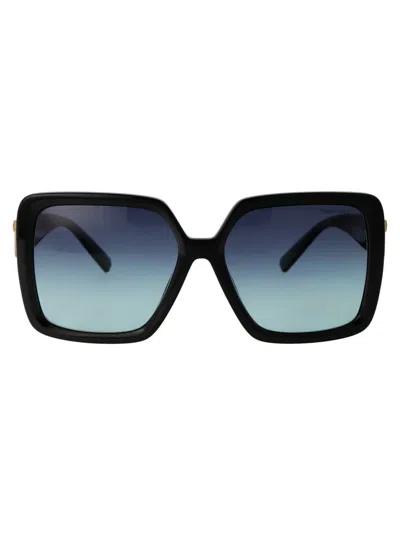 Tiffany & Co Tiffany Black Injected Sunglasses In Black
