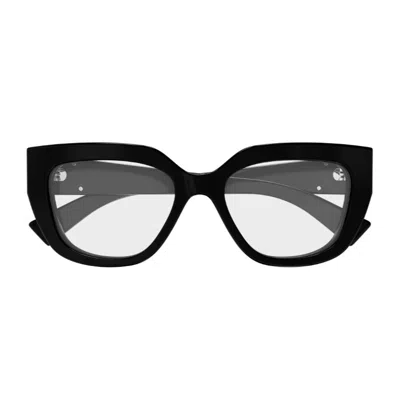 Gucci Gg1847o Linea Emblem Eyeglasses In Black