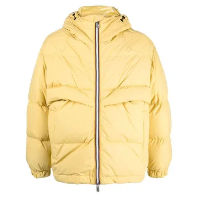 K-way Yellow Down Jacket In Yellow