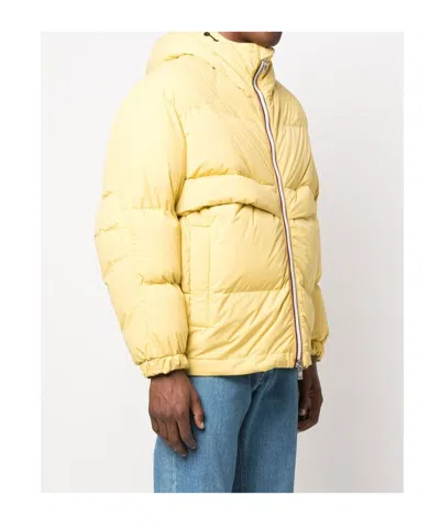 K-way Yellow Down Jacket In Yellow
