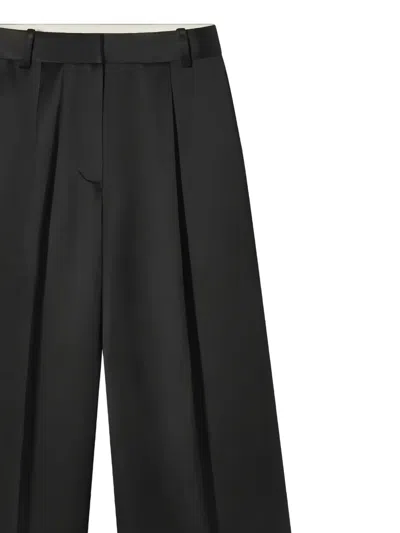 Co Pleated Trousers In Black