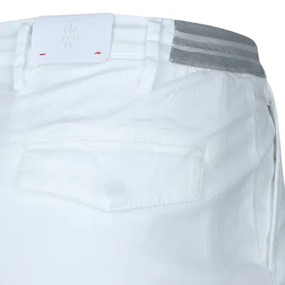 Eleventy Belt Loop Shorts In Blue