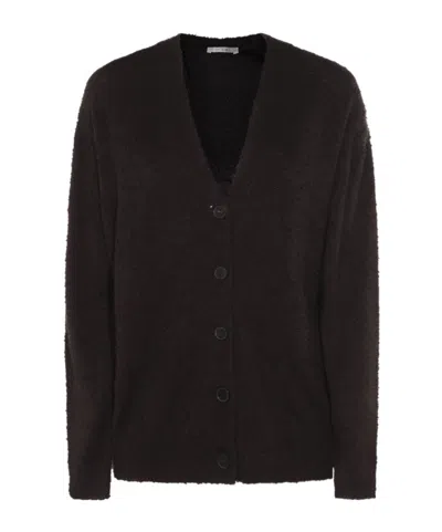 The Row Long-sleeved Sweater In Brown