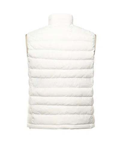 Eleventy Padded Vest With Quilted Texture And Zip