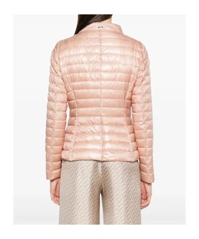 Herno Lightweight Quilted Down Jacket With Stand Collar