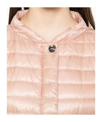Herno Lightweight Quilted Down Jacket With Stand Collar