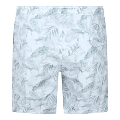 Eleventy Elastic Waist Swimming Trunks In Blue