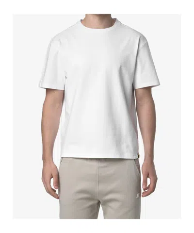 K-way Fantome Ice Cotton T-shirt In White