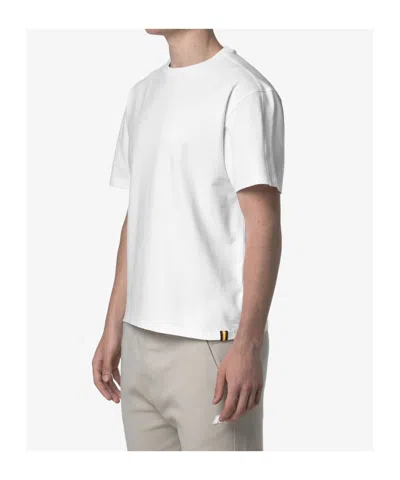 K-way Fantome Ice Cotton T-shirt In White