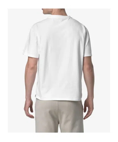 K-way Fantome Ice Cotton T-shirt In White