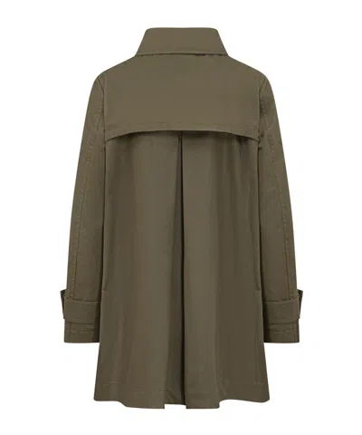 Herno Military-inspired Button-up Jacket In Green