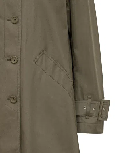Herno Military-inspired Button-up Jacket In Green