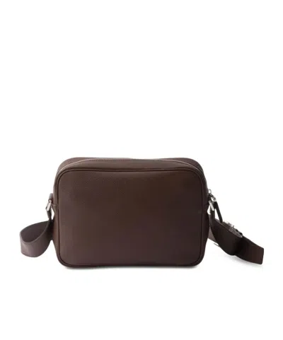 Prada Textured Leather Crossbody Bag