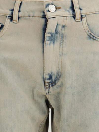 Coperni Boyfriend Jeans In Unique Greige Cotton Denim In Gray