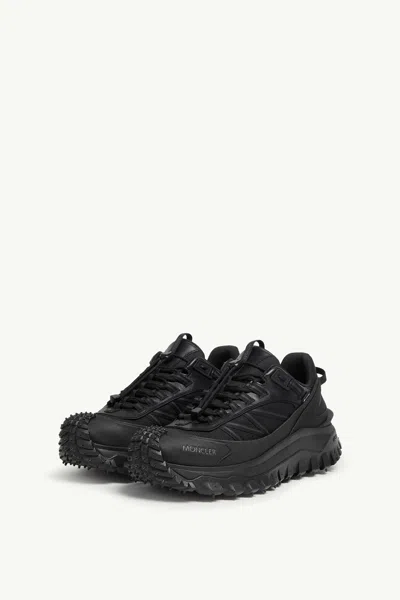 Moncler Grenoble Vibram Sole Trailgrip Hike Sneakers In Black