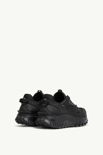 Moncler Grenoble Vibram Sole Trailgrip Hike Sneakers In Black