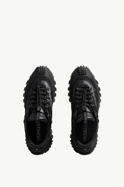Moncler Grenoble Vibram Sole Trailgrip Hike Sneakers In Black