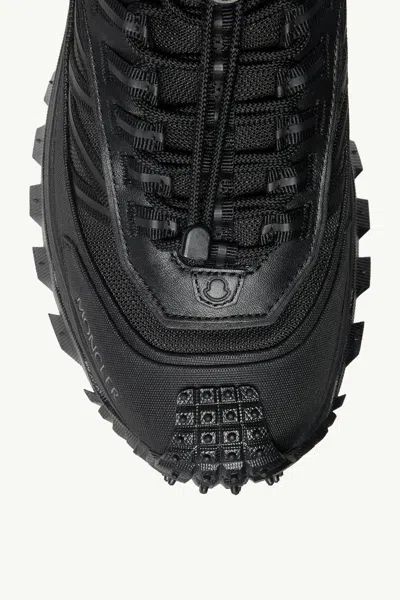 Moncler Grenoble Vibram Sole Trailgrip Hike Sneakers In Black