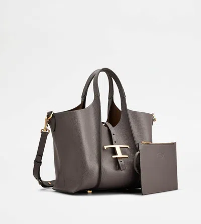 Tod's T Timeless Mini Leather Shoulder Bag