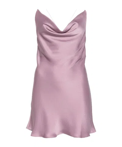 Y/project Lilac Evergreen Invisible-strap Slip Dress In Purple