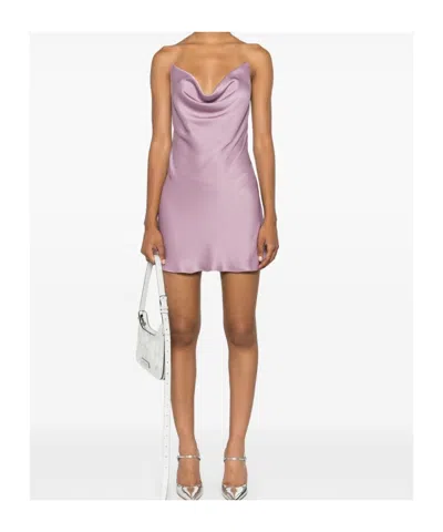 Y/project Lilac Evergreen Invisible-strap Slip Dress In Purple