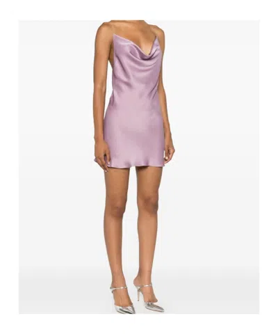Y/project Lilac Evergreen Invisible-strap Slip Dress In Purple