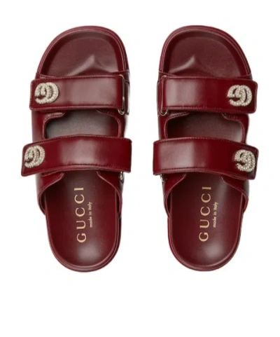 Gucci Women's Sandal With Crystals