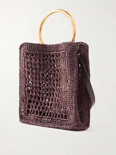 Chloé Banana Woven Shoulder Bag