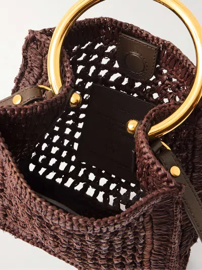 Chloé Banana Woven Shoulder Bag