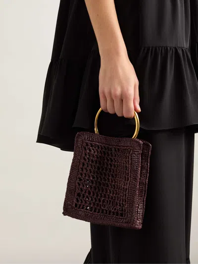 Chloé Banana Woven Shoulder Bag