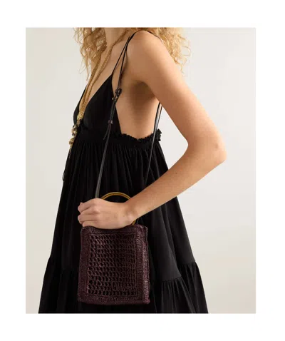 Chloé Banana Woven Shoulder Bag